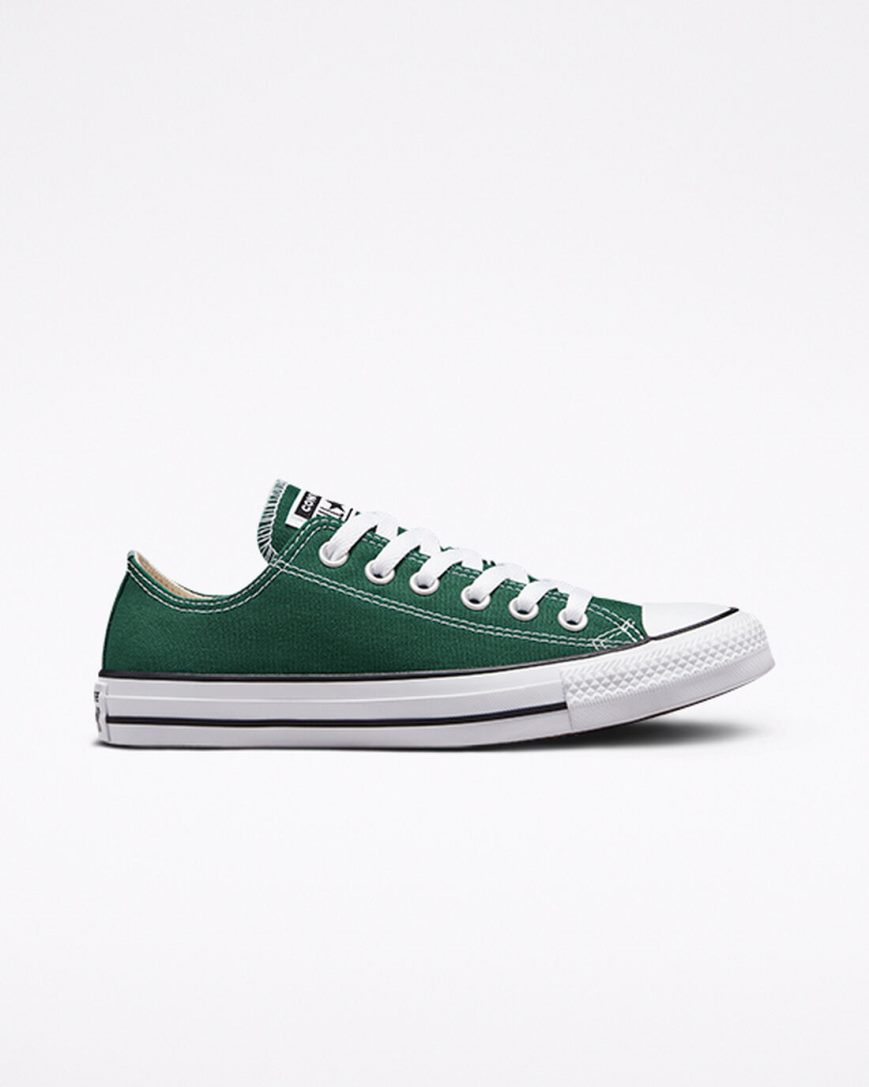 Tenisi Barbati Converse Chuck Taylor All Star Seasonal Color Verzi Albi Negrii | RO DIWT0183